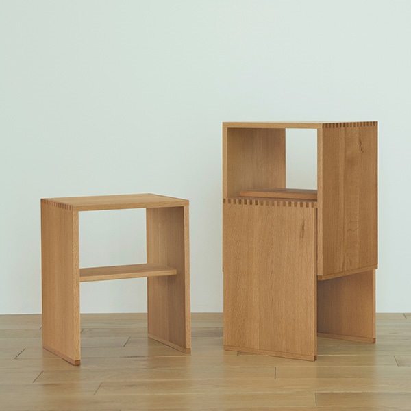 THE STACKING STOOL Oak