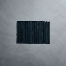 くらしの工藝布　裂織の敷布