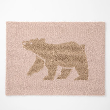 森の動物マット