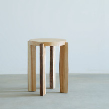 木端(こば)の椅子　ナチュラル