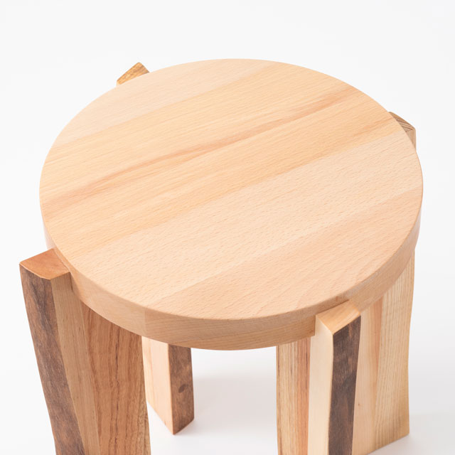 木端(こば)の椅子　ナチュラル