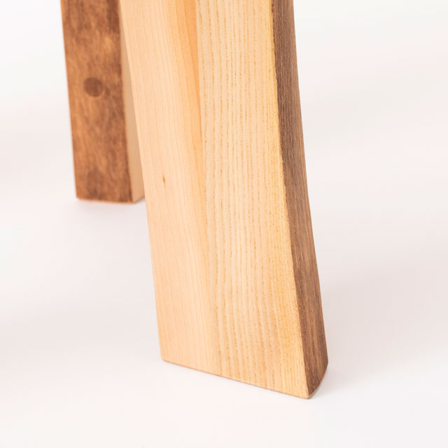 木端(こば)の椅子　ナチュラル