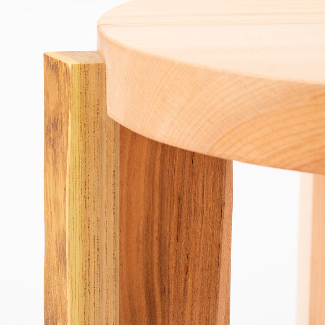 木端(こば)の椅子　ナチュラル