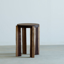 木端(こば)の椅子　ブラック