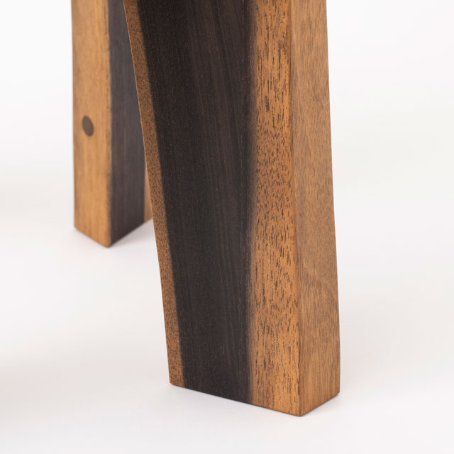 木端(こば)の椅子　ブラック