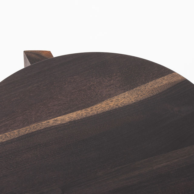 木端(こば)の椅子　ブラック