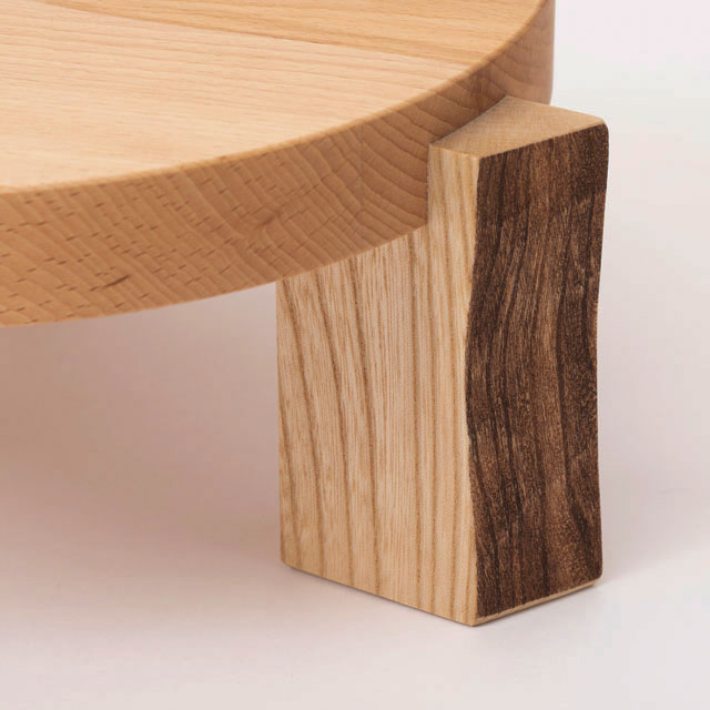 木端(こば)の花台　ナチュラル