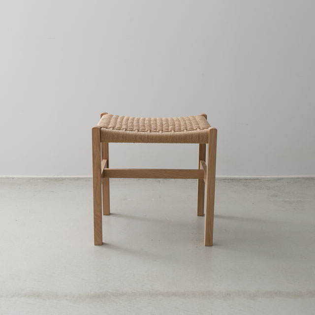 【WEB限定】建彦木工　スツール　足利産楢無垢材