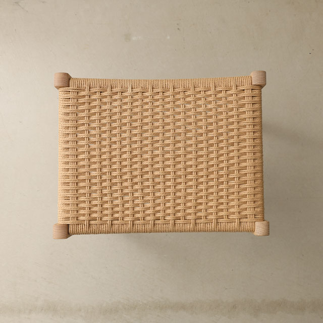 【WEB限定】建彦木工　スツール　足利産楢無垢材