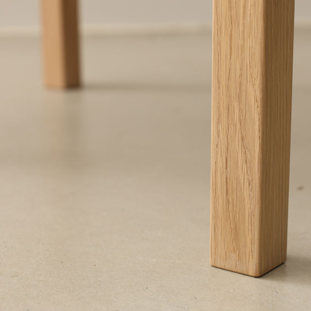 【WEB限定】建彦木工　スツール　足利産楢無垢材