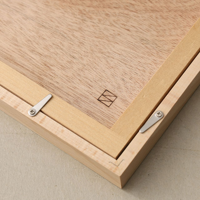 【WEB限定】建彦木工　フレーム　M　ビーチ無垢材　M(八つ切)