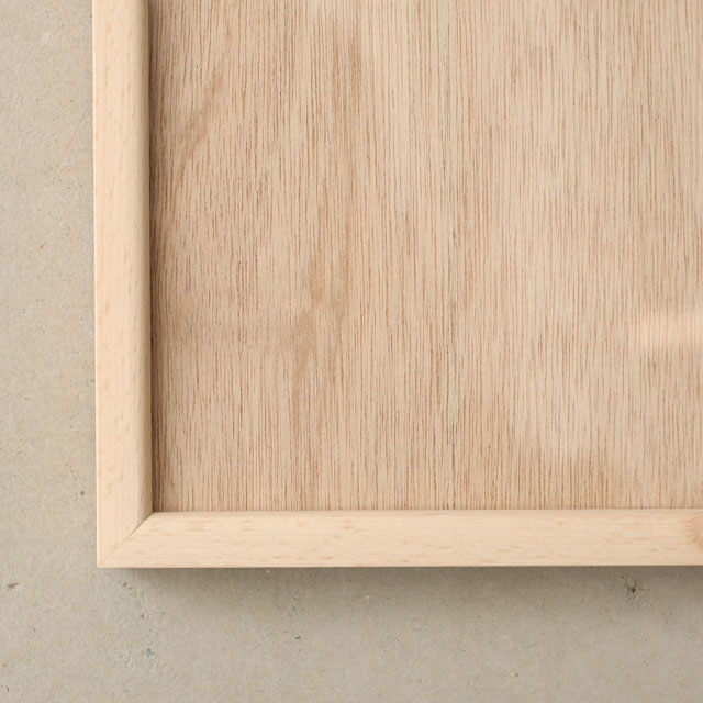 【WEB限定】建彦木工　フレーム　M　ビーチ無垢材　M(八つ切)