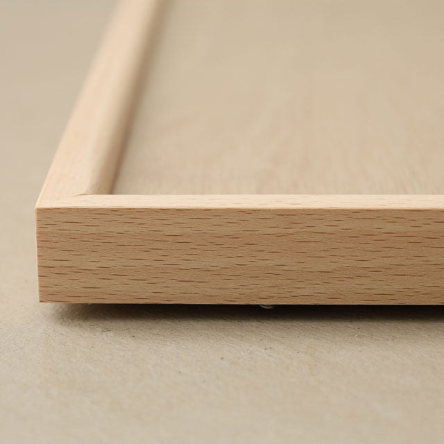 【WEB限定】建彦木工　フレーム　M　ビーチ無垢材　M(八つ切)