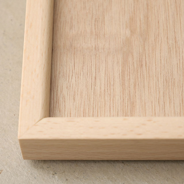 【WEB限定】建彦木工　フレーム　M　ビーチ無垢材　M(八つ切)