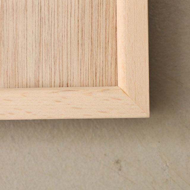 【WEB限定】建彦木工　フレーム　M　ビーチ無垢材　M(八つ切)
