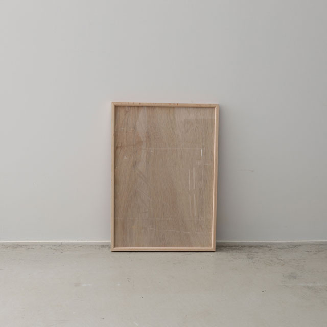 【WEB限定】建彦木工　フレーム　L　ビーチ無垢材　L(四つ切)