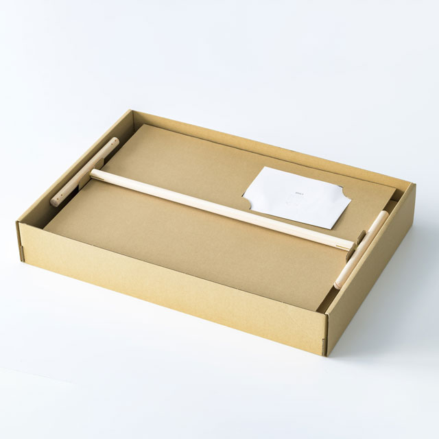 【WEB限定】建彦木工　BRACE　サイドテーブル　	ナチュラル