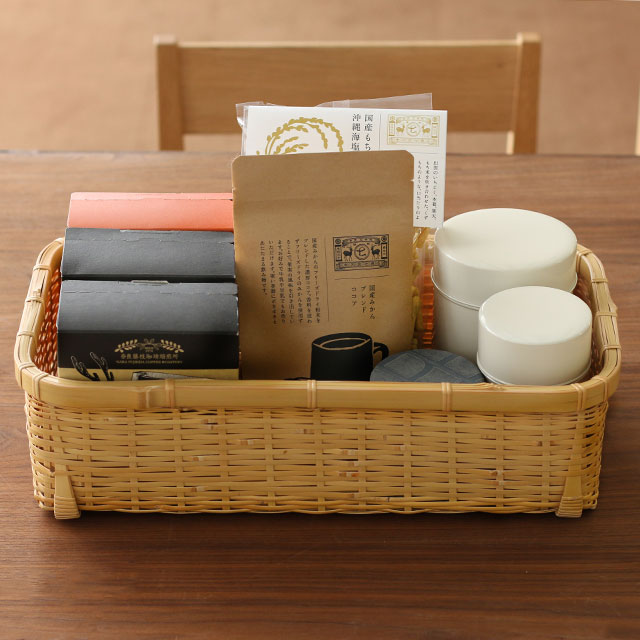 吉田直樹 整理かご 浅型 小