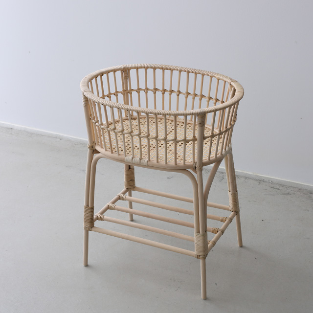 【WEB限定】ツルヤ商店　hairu　脚付きかご　Oval-600
