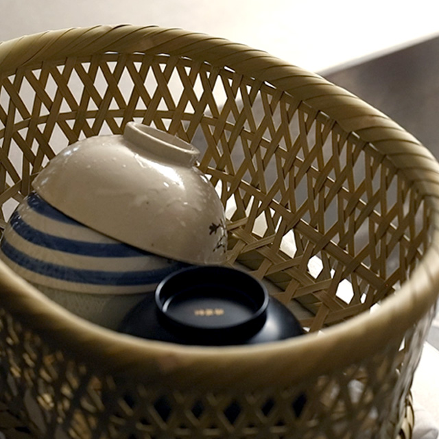 【WEB限定】TIKUYU　茶碗籠