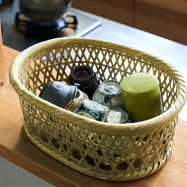 【WEB限定】TIKUYU　茶碗籠