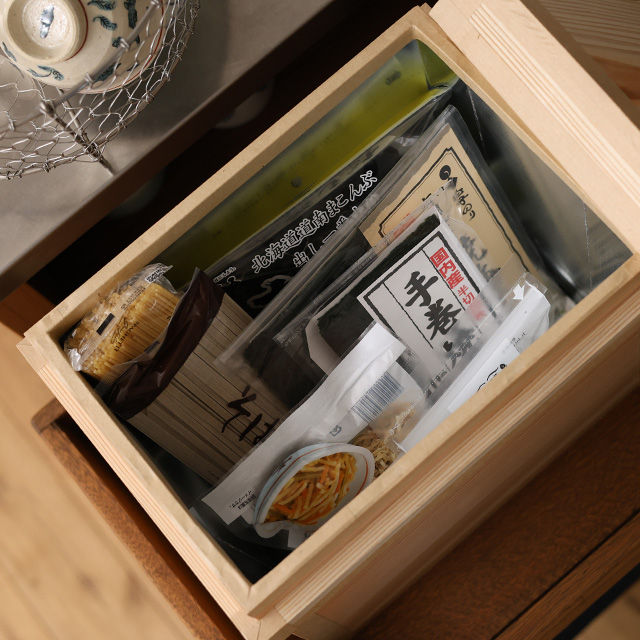 【WEB限定】鈴貴木工　茶箱　5kg　深