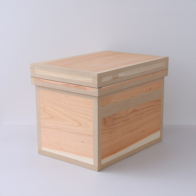 【WEB限定】鈴貴木工 茶箱 20kg 深