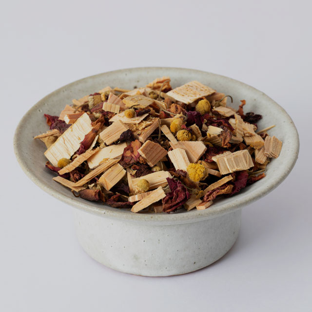 木々と野花のポプリ(青森ヒバ・吉野ヒノキ・バラ・カミツレ)