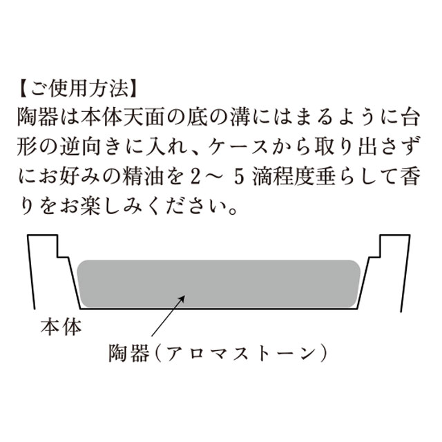 天然木のアロマディフューザー