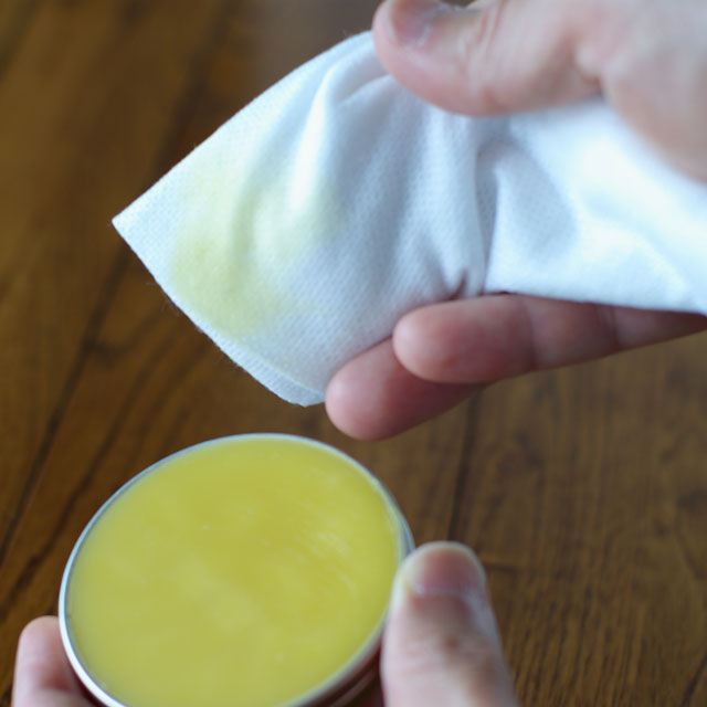 尾山製材　木工用みつろうクリーム　200ｇ