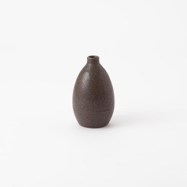 【WEB限定】明山窯　HIJICA　TONE VASE　SS　	ダークグレー