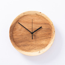 RetRe 虫喰いの壁掛け時計　丸