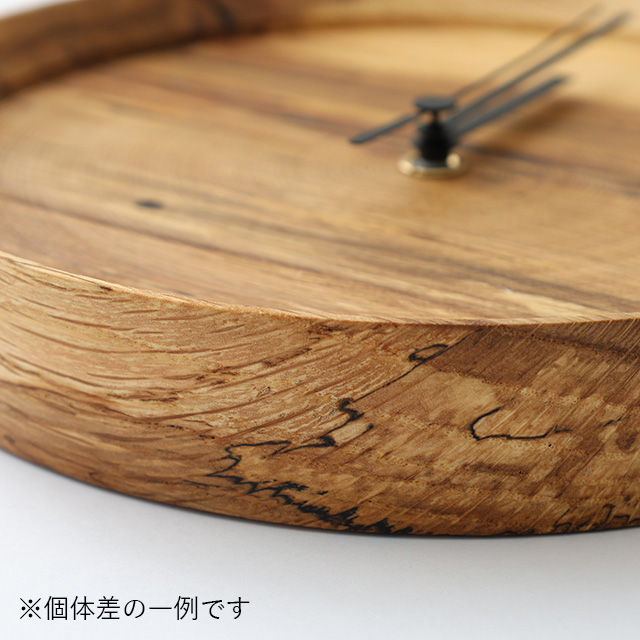 RetRe 虫喰いの壁掛け時計　丸