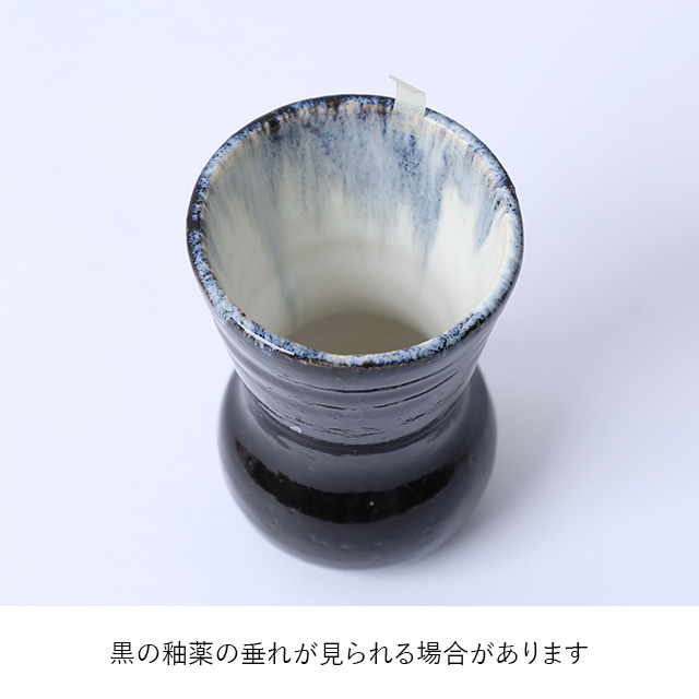 みなおし品 てなおし品】信楽焼の花入れ 鼓型 黒｜園芸｜中川政七商店