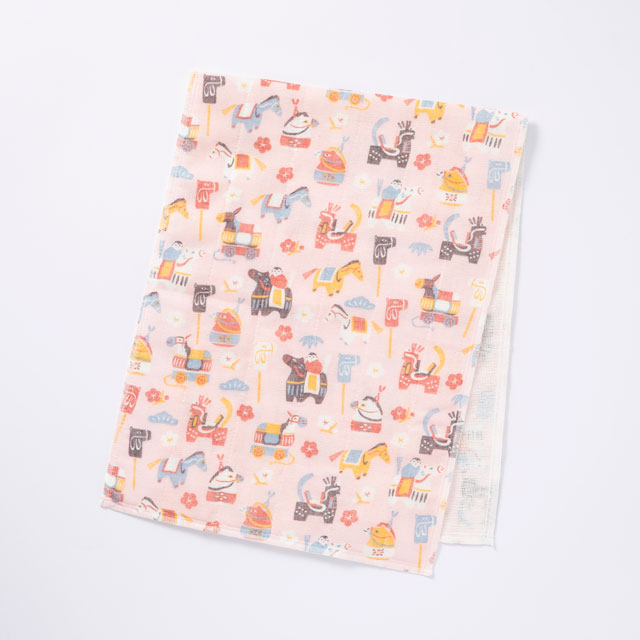 かや織タオル　午