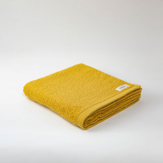 SALA肌着のタオル　バスタオル マスタード ﾊﾞｽﾀｵﾙ