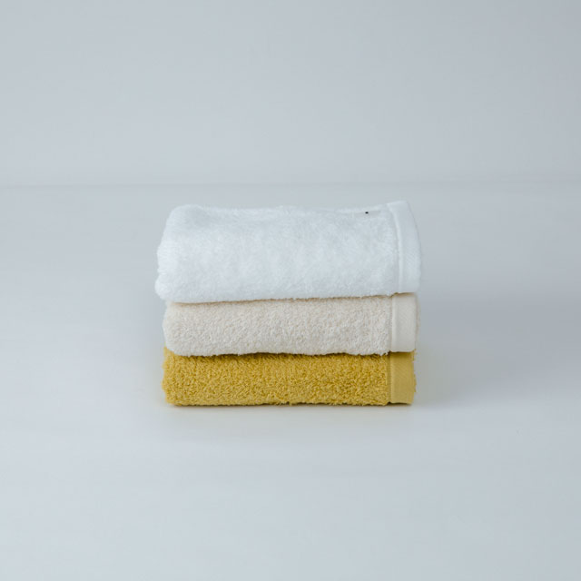 SALA肌着のタオル　バスタオル マスタード ﾊﾞｽﾀｵﾙ