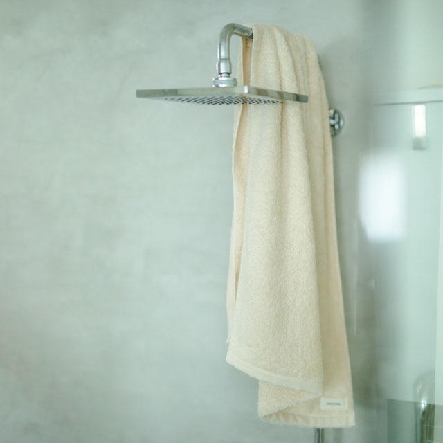 SALA肌着のタオル　バスタオル マスタード ﾊﾞｽﾀｵﾙ