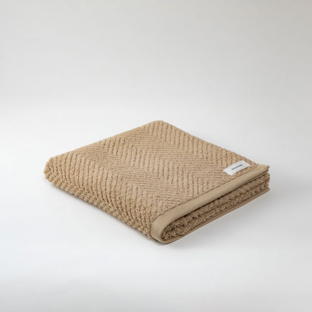 ECORオーガニックタオル　バスタオル サンドベージュ ﾊﾞｽﾀｵﾙ