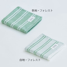 MARUSHIN BY SHINTO TOWEL シマ　ハンドタオル２枚　箱入り