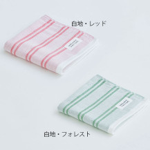 MARUSHIN BY SHINTO TOWEL シマ　ハンドタオル２枚　箱入り