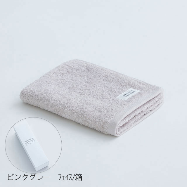 ユキネサラシ フェイスタオル ブルー フェイス/PP