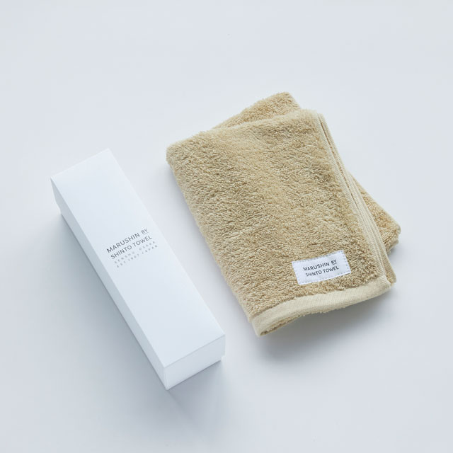 ユキネサラシ フェイスタオル ブルー フェイス/PP