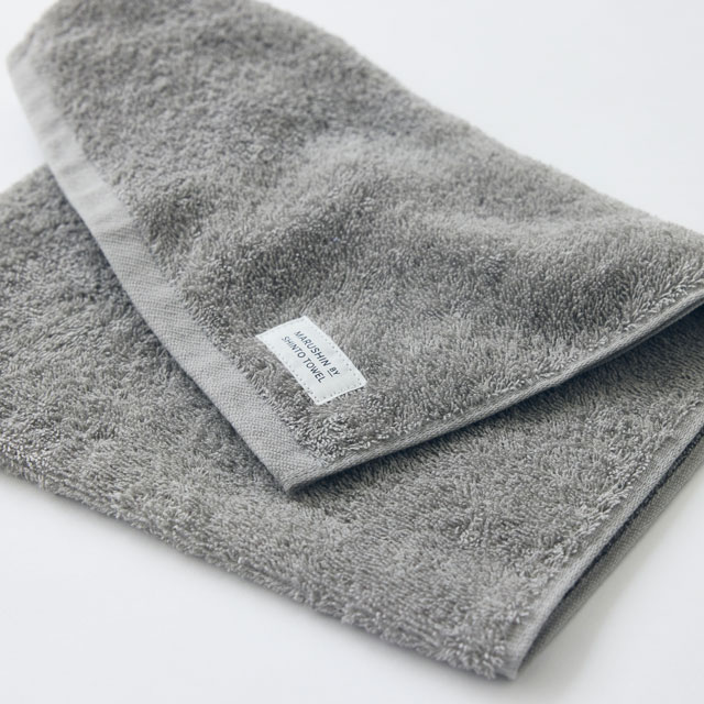 ユキネサラシ フェイスタオル ブルー フェイス/PP