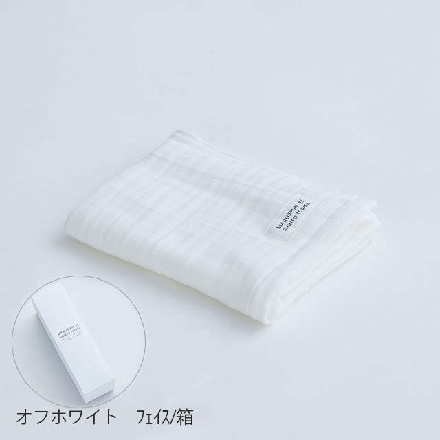 ランダムガーゼ　フェイスタオル ベージュ ﾌｪｲｽ/箱