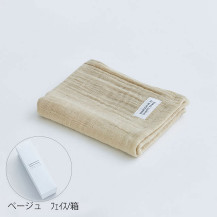 ランダムガーゼ　フェイスタオル