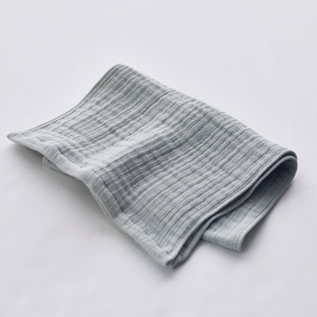 ランダムガーゼ　フェイスタオル ベージュ ﾌｪｲｽ/箱