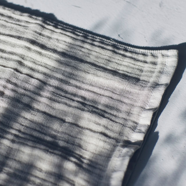 ランダムガーゼ　フェイスタオル ベージュ ﾌｪｲｽ/箱