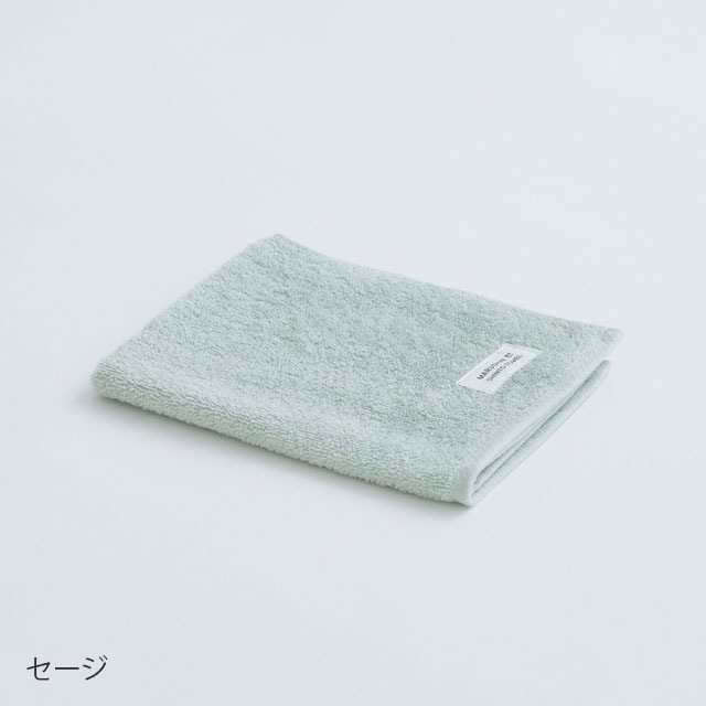 ユキネサラシ ハンドタオル グレー ハンドタオル