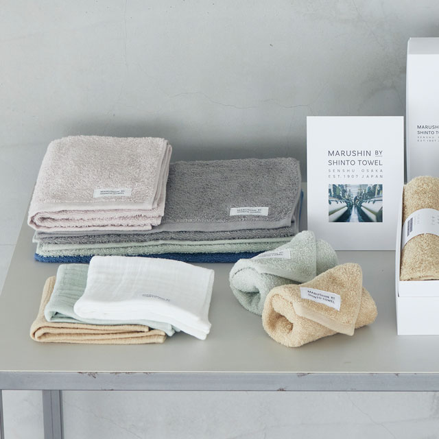 ユキネサラシ ハンドタオル グレー ハンドタオル